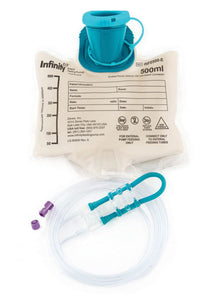 MOOG Infinity 500 mL Bag Set with ENFit® Connector (30 count)