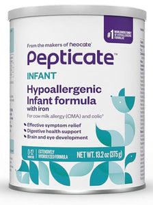 Pepticate Hypoallergenic Infant Baby Formula 13.2oz (pack of 6)
