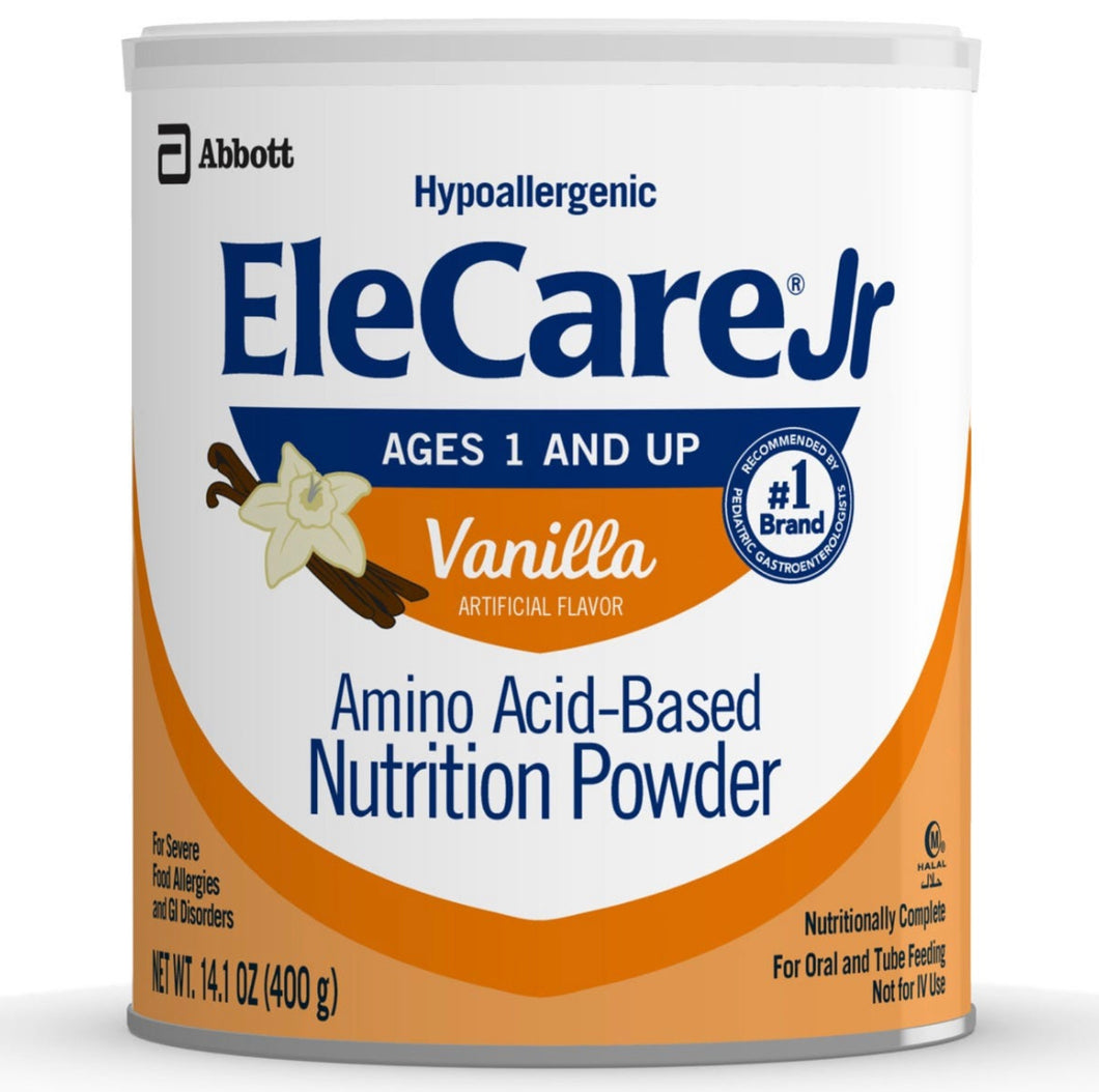EleCare Jr Hypoallergenic Formula Vanilla 14.1oz (pack of 6)