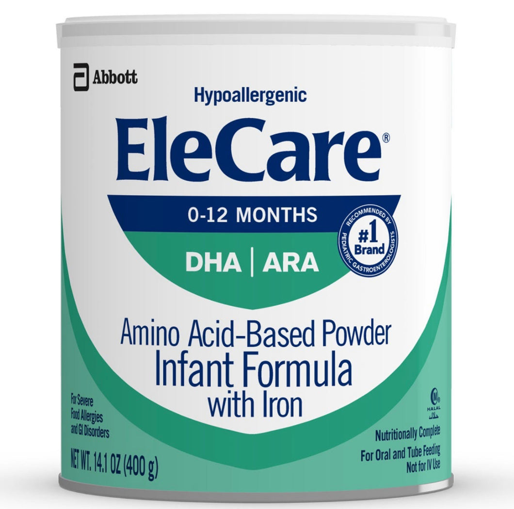 EleCare Hypoallergenic Infant Formula 14.1oz (pack of 6)