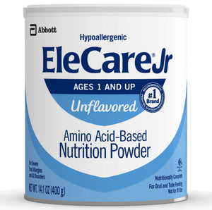 EleCare Jr Hypoallergenic Formula Unflavored Formula 14.1oz (pack of 6)